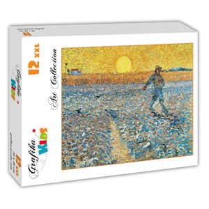Grafika Kids (00004) - Vincent van Gogh: "The Sower, 1888" - 12 brikker puslespil