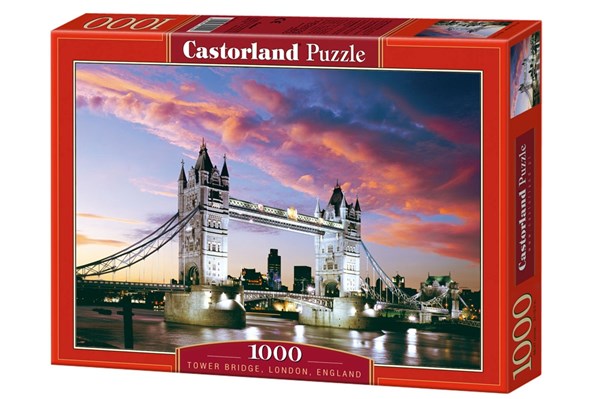 Castorland (C-101122) - "Tower Bridge, London" - 1000 brikker puslespil