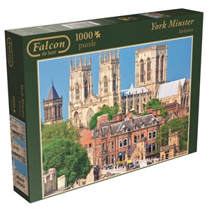 Falcon (11074) - "York Minster" - 1000 brikker puslespil