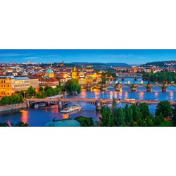Castorland (B-060061) - "Prague at Night" - 600 brikker puslespil