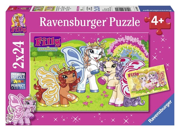Ravensburger (09089) - "Fabulous World of Filly" - 24 brikker puslespil