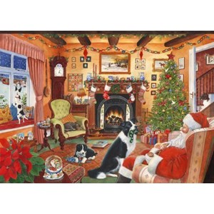 The House of Puzzles (2506) - "No.7, Me Too Santa" - 500 brikker puslespil