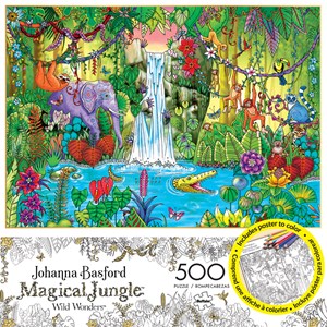 Buffalo Games (3847) - Johanna Basford: "Magical Jungle" - 500 brikker puslespil