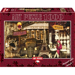Art Puzzle (4470) - "Paris, France" - 1000 brikker puslespil