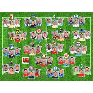 Ravensburger (13212) - "German Football Liga" - 300 brikker puslespil