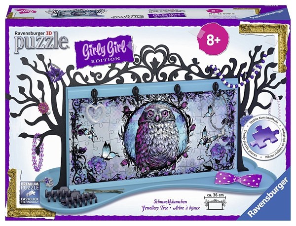 Ravensburger (12079) - "Jewellery Tree Animal Trend" - 108 brikker puslespil
