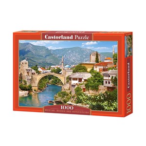 Castorland (C-102495) - "Mostar, Bosnia-Herzegovina" - 1000 brikker puslespil