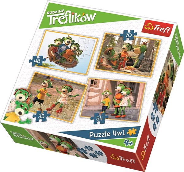 Trefl (34271) - "Koe" - 35 48 54 70 brikker puslespil