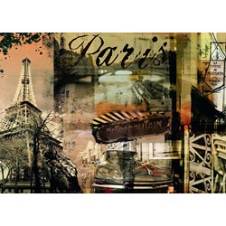 Ravensburger (15729) - "Parisian Memories" - 1000 brikker puslespil