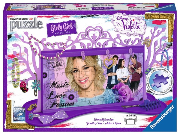 Ravensburger (12092) - "Jewellery Tree, Violetta" - 108 brikker puslespil