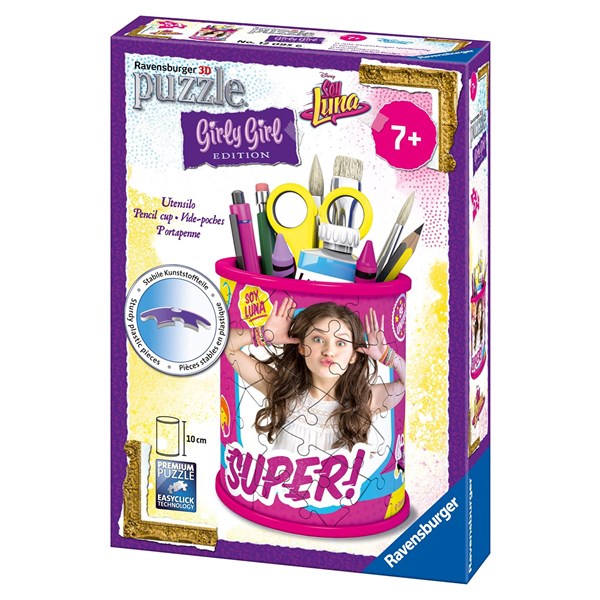 Ravensburger (12095) - "Pencil Cup Soy Luna" - 54 brikker puslespil