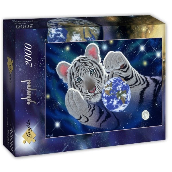 Grafika (T-00390) - Schim Schimmel, William Schimmel: "A Hug For Mother" - 2000 brikker puslespil