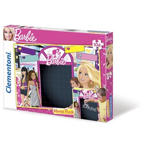 Clementoni (20231) - "Message-Puzzle Barbie" - 104 brikker puslespil
