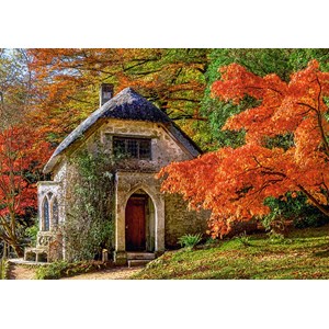 Castorland (B-52806) - "Gothic House in Autumn" - 500 brikker puslespil