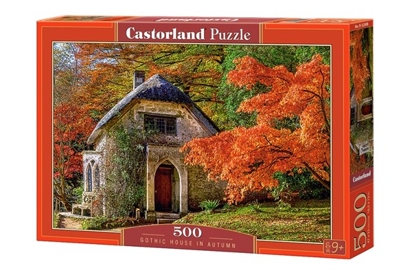 Castorland (B-52806) - "Gothic House in Autumn" - 500 brikker puslespil