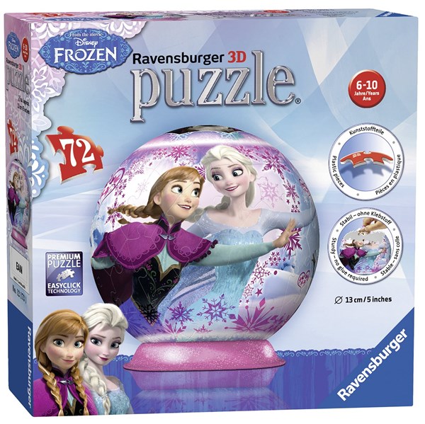 Ravensburger (12173) - "Frozen" - 72 brikker puslespil