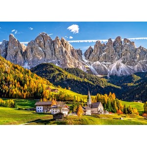 Castorland (B-52738) - "Santa Maddalena in Val di Funes, Italy" - 500 brikker puslespil