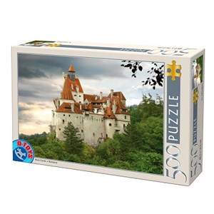 D-Toys (63052-RM02) - "Romania, Bran Castle" - 500 brikker puslespil