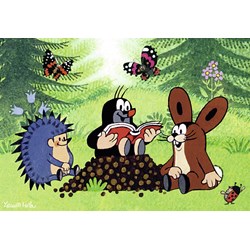 Ravensburger (07558) - "Learning with The Mole" - 12 brikker puslespil