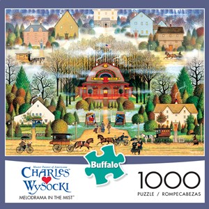 Buffalo Games (11441) - Charles Wysocki: "Melodrama in the Mist" - 1000 brikker puslespil