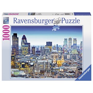Ravensburger (19153) - "The Roofs of London" - 1000 brikker puslespil