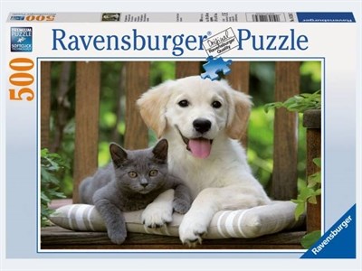 Ravensburger (14234) - "Friendly Opposites" - 500 brikker puslespil