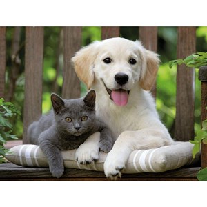 Ravensburger (14234) - "Friendly Opposites" - 500 brikker puslespil