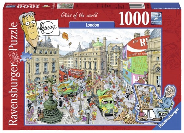 Ravensburger (19213) - "London" - 1000 brikker puslespil