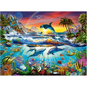 Castorland (C-300396) - "Paradise Cove" - 3000 brikker puslespil