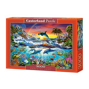 Castorland (C-300396) - "Paradise Cove" - 3000 brikker puslespil