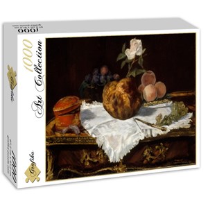 Grafika (01127) - Edouard Manet: "The Brioche, 1870" - 1000 brikker puslespil