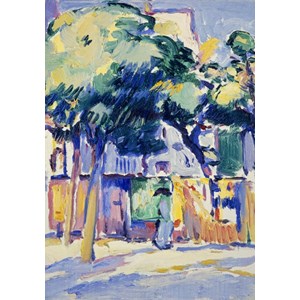 Grafika (01176) - Samuel John Peploe: "Veules-les-Roses, 1910" - 1000 brikker puslespil