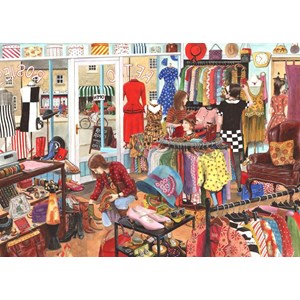 The House of Puzzles (3671) - "Retro Rosie's" - 1000 brikker puslespil