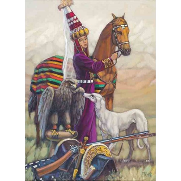 Gold Puzzle (60218) - "Seven Treasures" - 1000 brikker puslespil