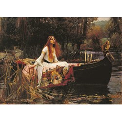 D-Toys (72757) - John William Waterhouse: "The Lady of Shalott" - 1000 brikker puslespil