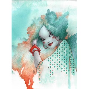 Grafika (01360) - Misstigri: "Mint" - 2000 brikker puslespil