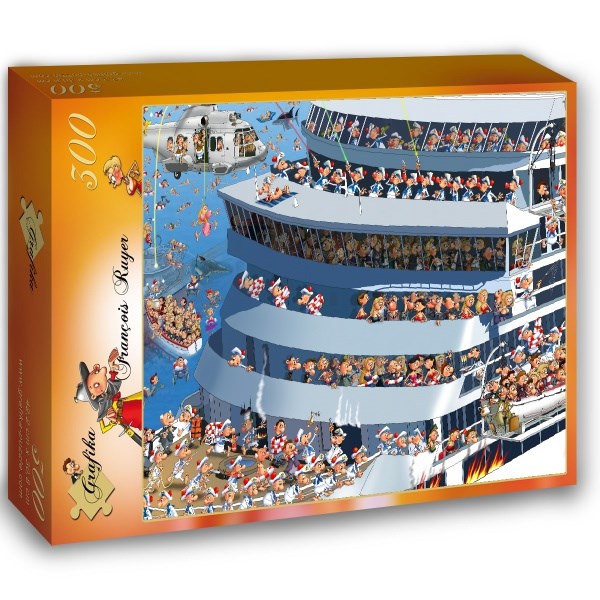 Grafika (00819) - François Ruyer: "François Ruyer" - 300 brikker puslespil