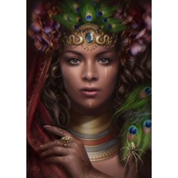 Grafika (01054) - Cris Ortega: "Queen of the Sun Realm" - 1000 brikker puslespil