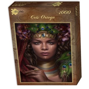 Grafika (01054) - Cris Ortega: "Queen of the Sun Realm" - 1000 brikker puslespil