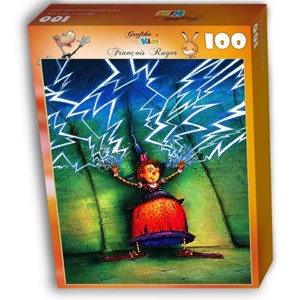 Grafika Kids (01451) - François Ruyer: "The Witch" - 100 brikker puslespil