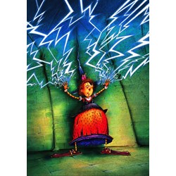 Grafika Kids (01451) - François Ruyer: "The Witch" - 100 brikker puslespil