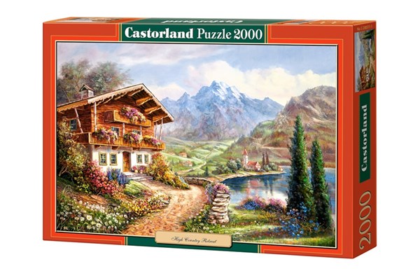 Castorland (C-200511) - "High Country Retreat" - 2000 brikker puslespil