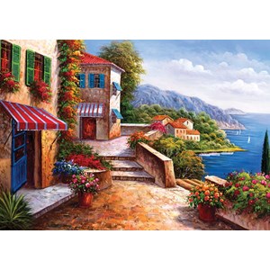 KS Games (11335) - "Amalfi coast" - 1000 brikker puslespil