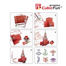 Cubic Fun (C118H) - "Spasskaya Tower" - 33 brikker puslespil