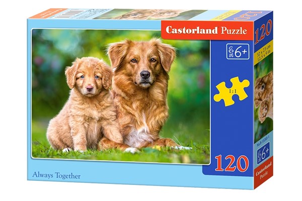 Castorland (13265) - "Always Together" - 120 brikker puslespil