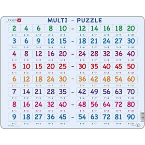 Larsen (AR17) - "Multi puzzle" - 80 brikker puslespil