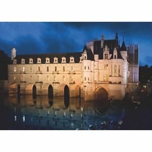 D-Toys (67562-FC03) - "Castles of France, Château de Chenonceau" - 1000 brikker puslespil