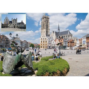 PuzzelMan (643) - "Belgium, Malines" - 1000 brikker puslespil