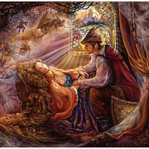 Grafika (02390) - Josephine Wall: "Sleeping Beauty" - 1500 brikker puslespil
