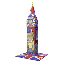 Ravensburger (12589) - "Big Ben Minions" - 216 brikker puslespil
